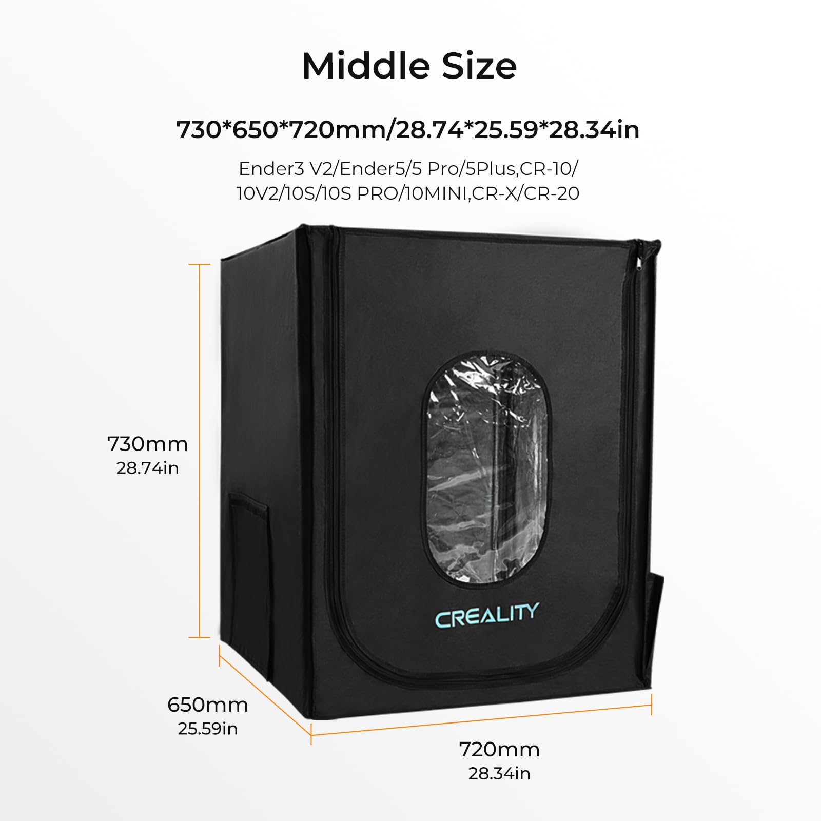 Amazon | Creality 3Dプリンターエンクロージャ、エンダー3/エンダー